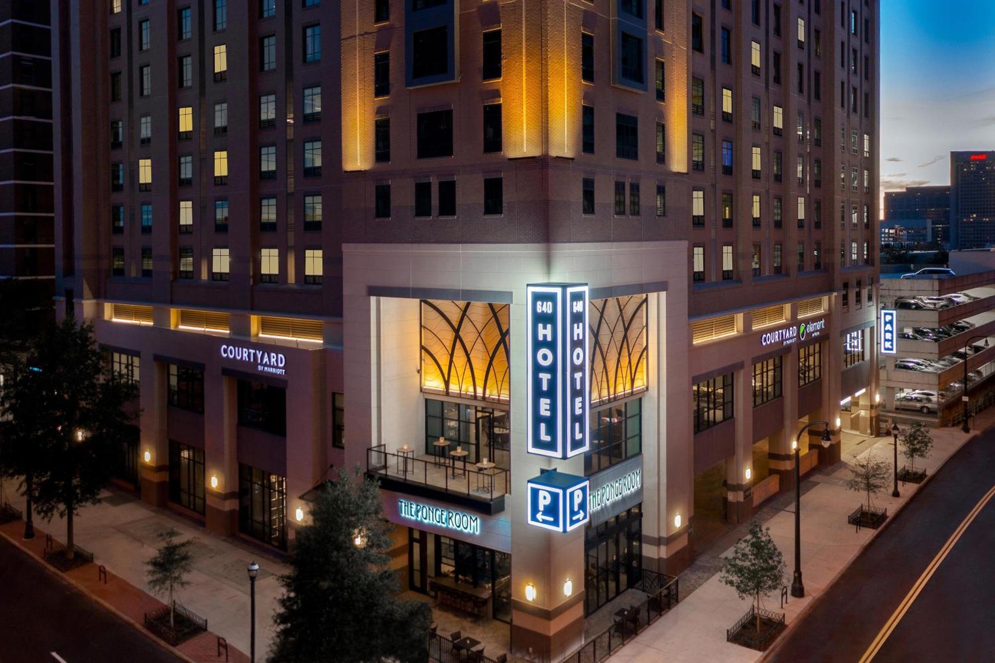 Hotel Courtyard By Marriott Atlanta Midtown Exterior foto